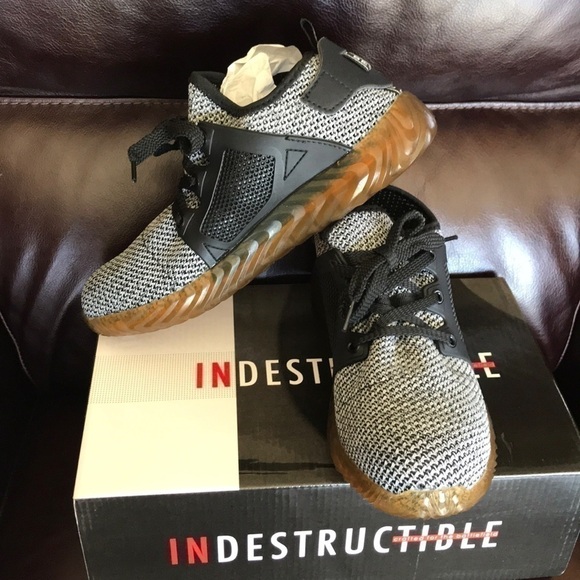 Indestructible Ryder Gray Shoes NEW Sz 8.5 - Picture 5 of 11
